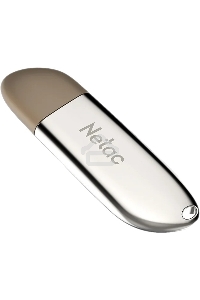 Флеш Диск Netac U352 8Gb <NT03U352N-008G-20PN>, USB2.0, с колпачком, металлическая