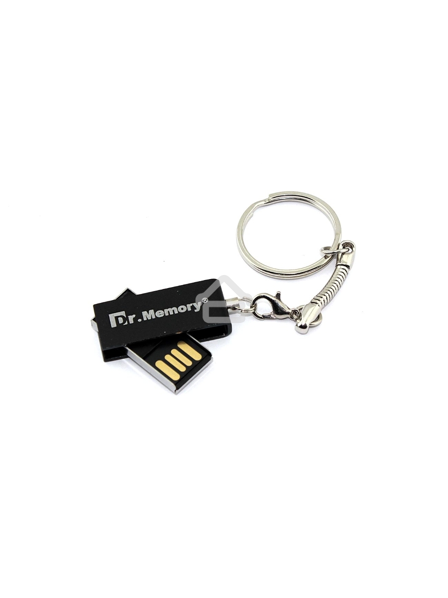 Флешка USB Dr. Memory 005 8Гб, USB 2.0, серебристый