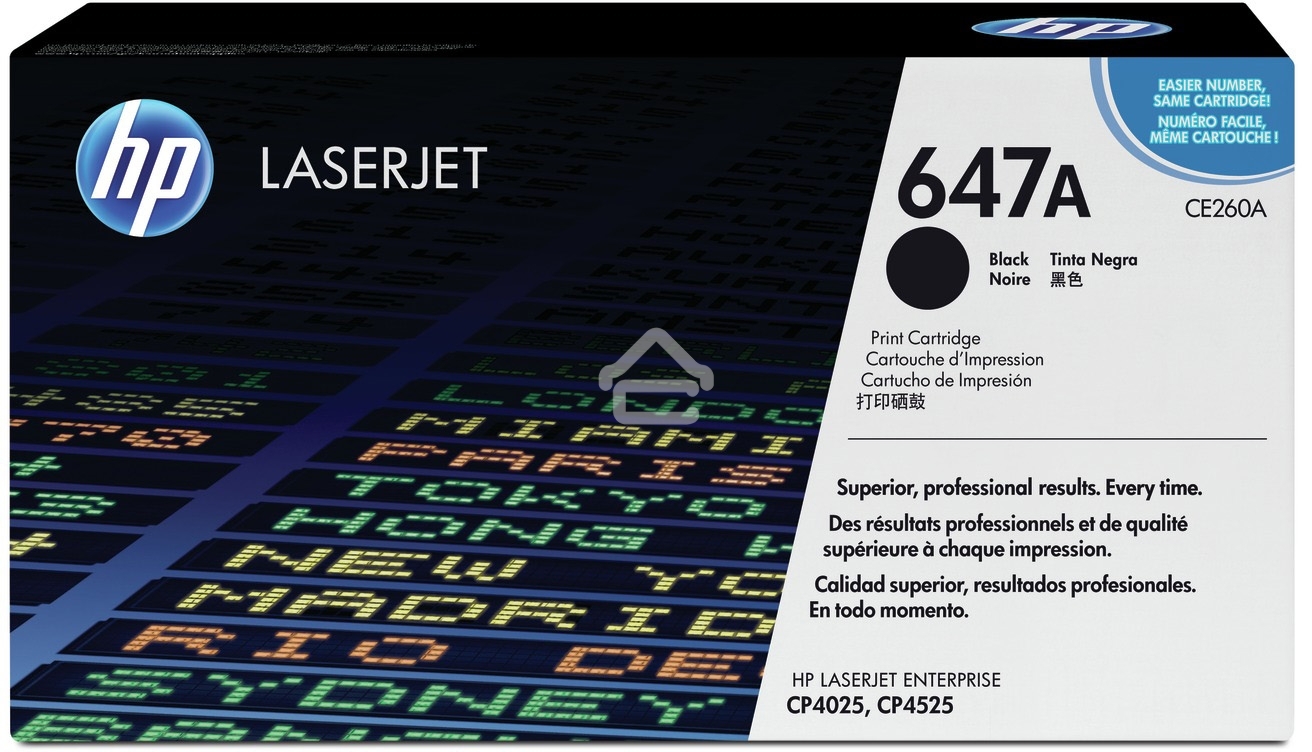 Картридж лазерный HP CE260A черный CLJ CP4025/CP4525 (8500стр.)