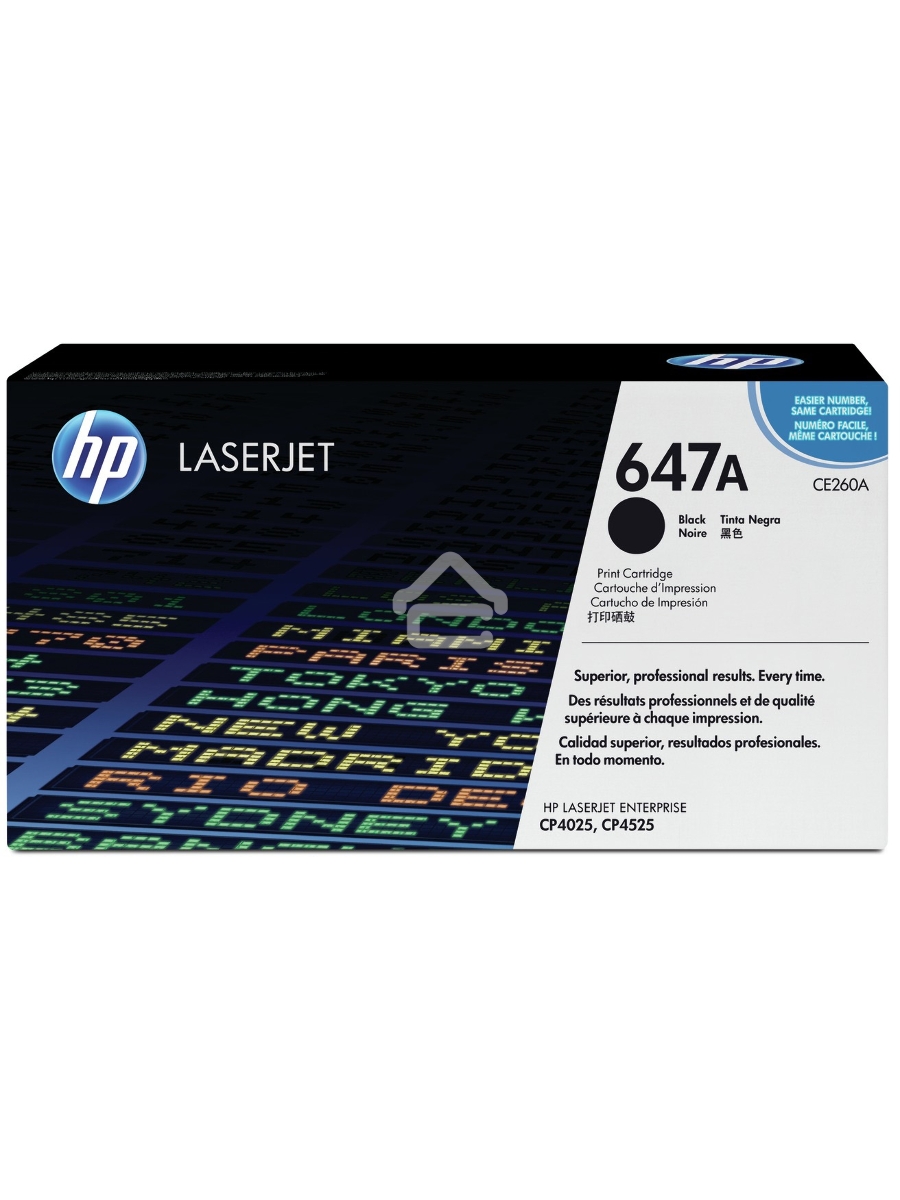 Картридж лазерный HP CE260A черный CLJ CP4025/CP4525 (8500стр.)