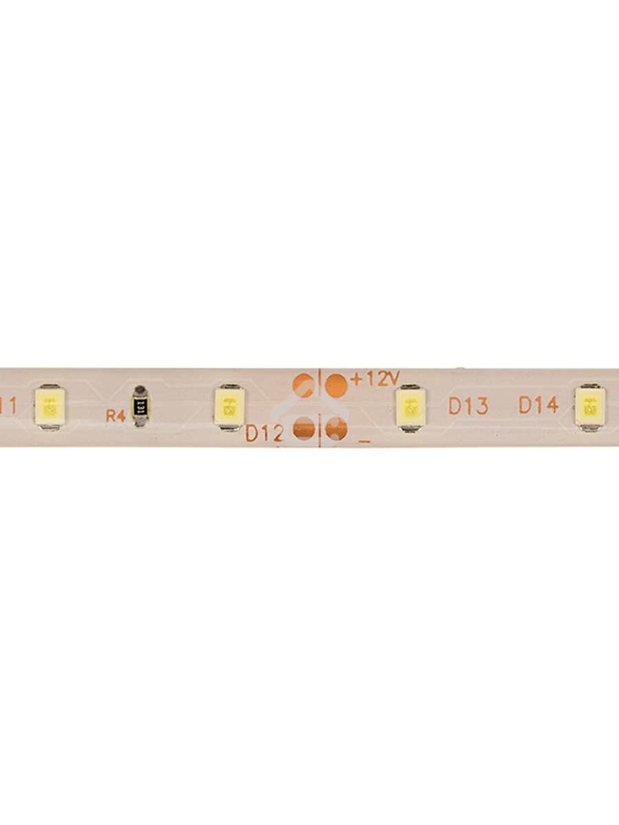 Лента LED силикон, 8 мм, IP65, SMD 2835, 60 LED/m, 12 V, цвет свечения белый