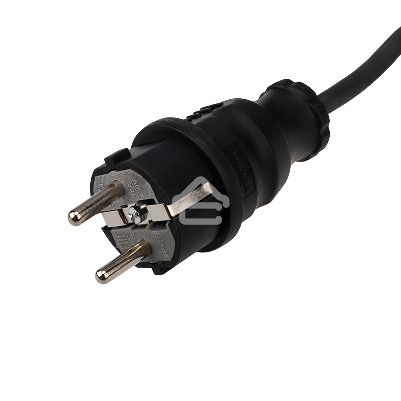 Удлинитель-шнур Rexant КГ 3х1.5, 10 м, 3 гнезда, морозостойкий, с/з, 16 А, 3500 Вт, IP44 (Сделано в России)