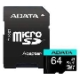 Карта памяти MICROSDXC UHS-I U3 V30S A2 100/75 MB/s 64GB RETAIL W/1 ADAPTER