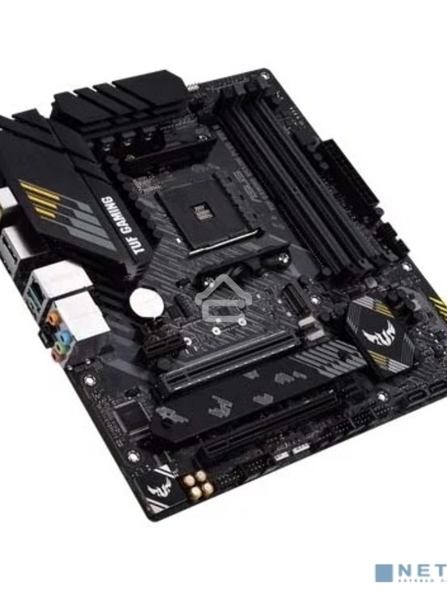 Материнская плата ASUS TUF GAMING B550M-PLUS WI-FI II, AM4, AMD B550, 4xDDR4, 4xSATA, 2xM.2, 1xPCIe 4.0 x16, 1xPCIe 3.0 x4, 1xPCIe x1, 1xDP, 1xHDMI, 1x 2.5Gb LAN, 1xUSB-C 3.2 Gen 2, 4xUSB-A 3.2 Gen 1, 2xUSB-A 2.0, 5x3.5 мм, TOSLINK, 7.1, mATX