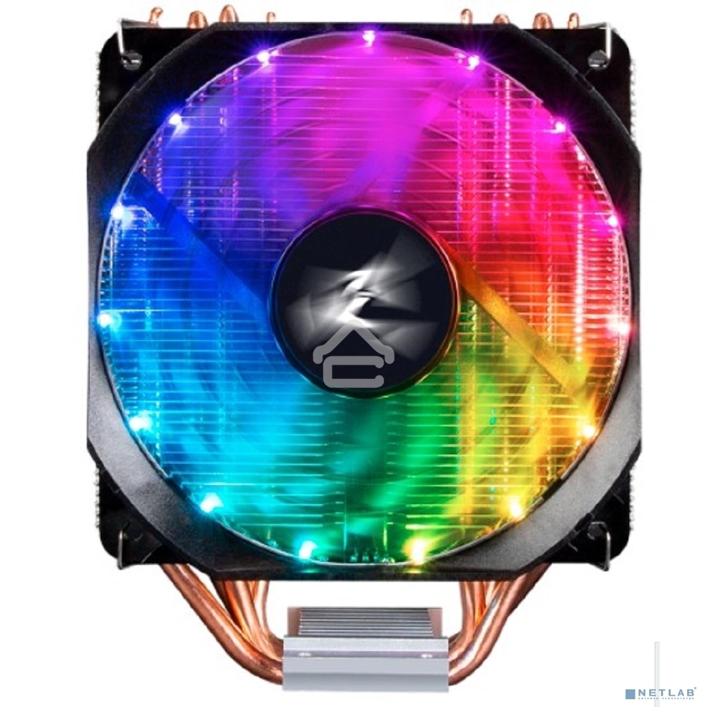 Кулер для процессора Zalman CNPS9X OPTIMA RGB серебристый/черный, 120 мм, алюминий/медь, 1500 об/мин, 26 дБ, 4 pin, 180 Вт, 156 мм