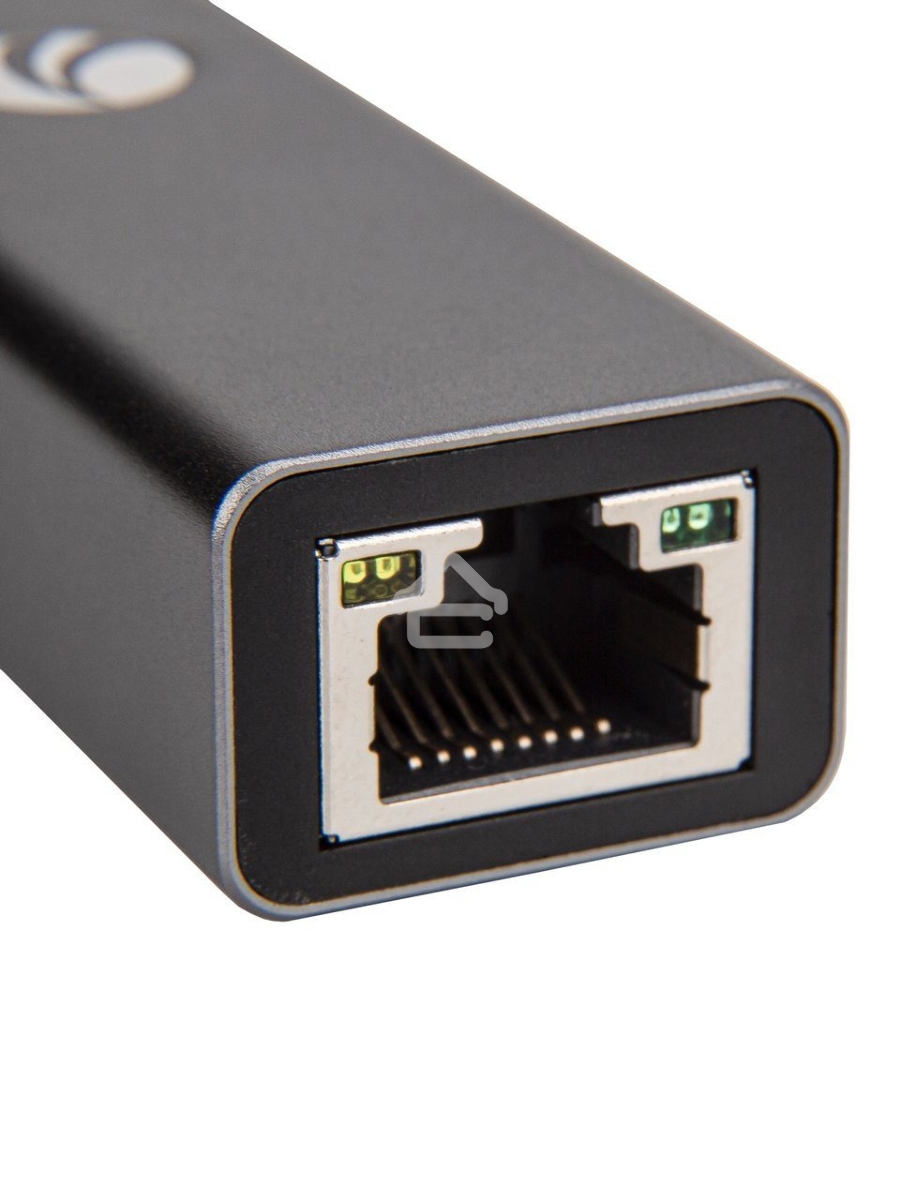 Кабель-переходник USB 3.0 (Am) --> LAN RJ-45 Ethernet 1000 Mbps, Aluminum Shell, VCOM <DU312M>