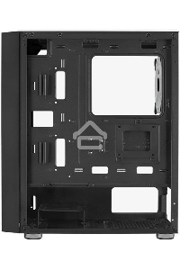 Компьютерный корпус Aerocool / Formula Graphite-G-BK-v2 черный без БП ATX 3x140mm 2xUSB3.0 audio