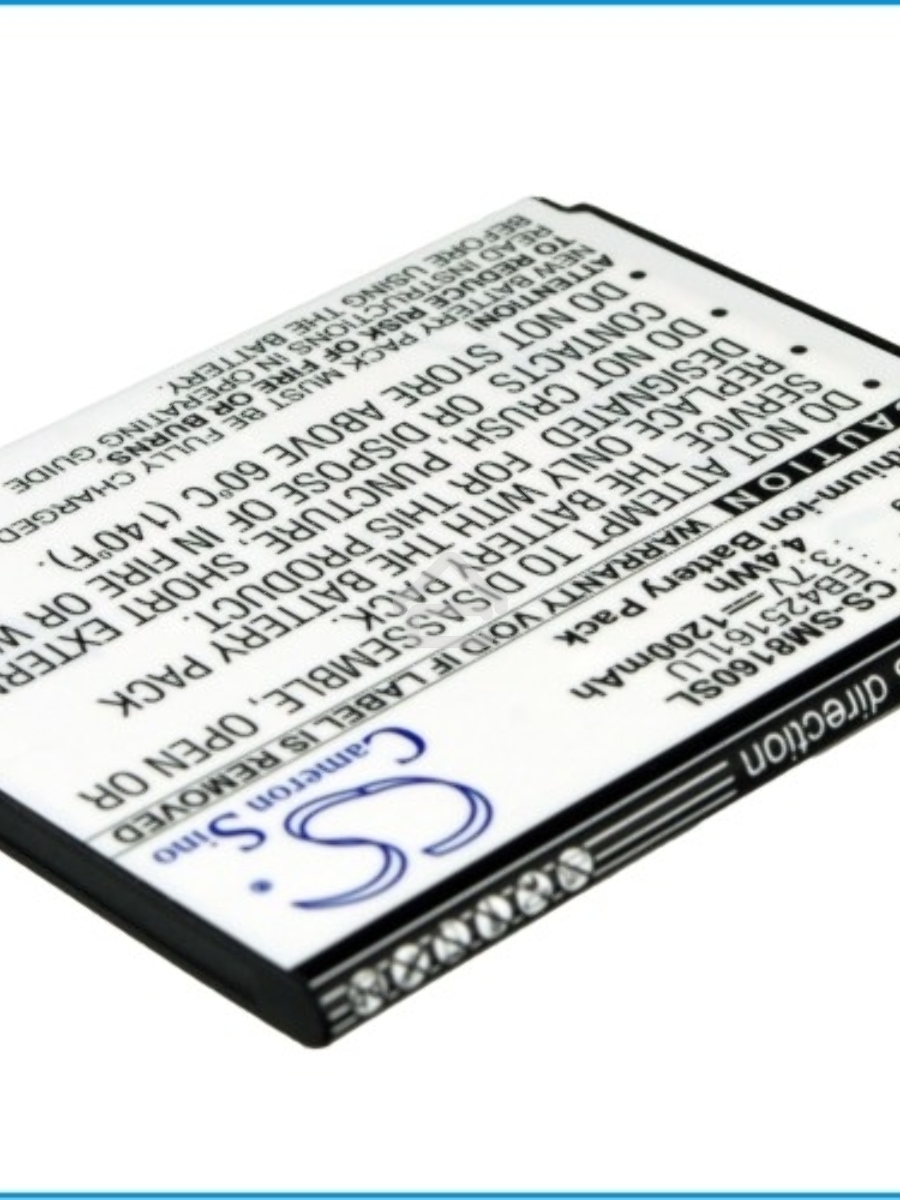 Аккумулятор CameronSinoCS-SM8160SL EB425161LU для Samsung Galaxy S3 mini i81903.7V / 1200mAh / 4.44Wh