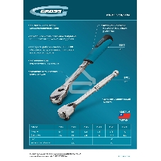 Ключ-трещотка Gross 1/2