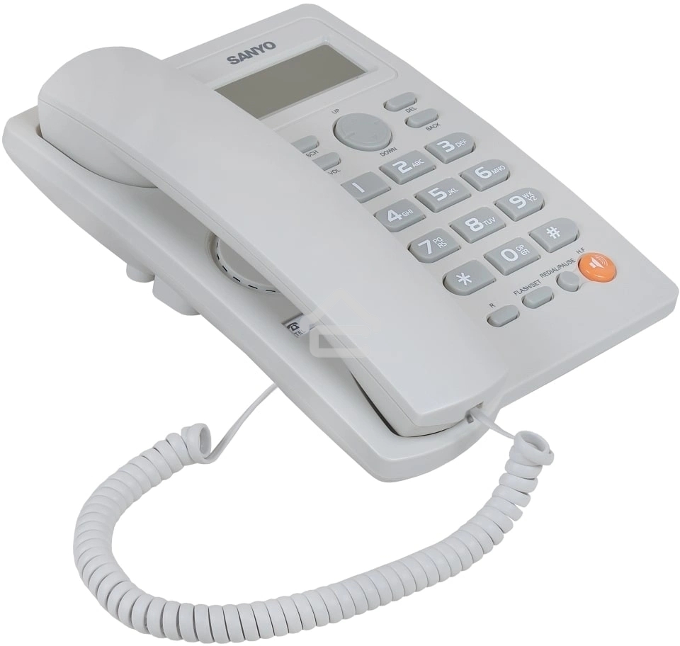 Телефон проводной SANYO RA-S306W белый