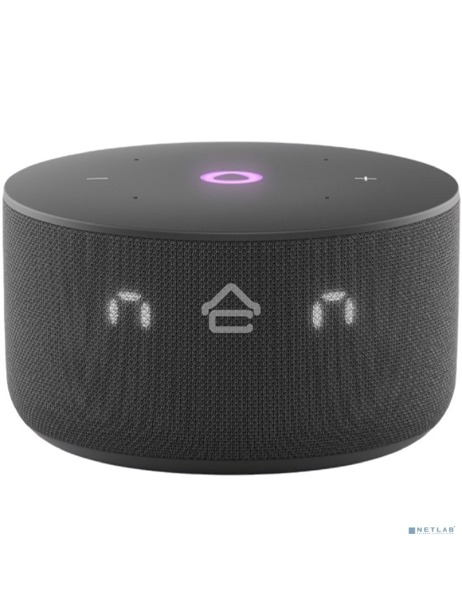 Умная колонка Yandex Станция Мини 3 Алиса черный 12W 1.0 BT/Wi-Fi