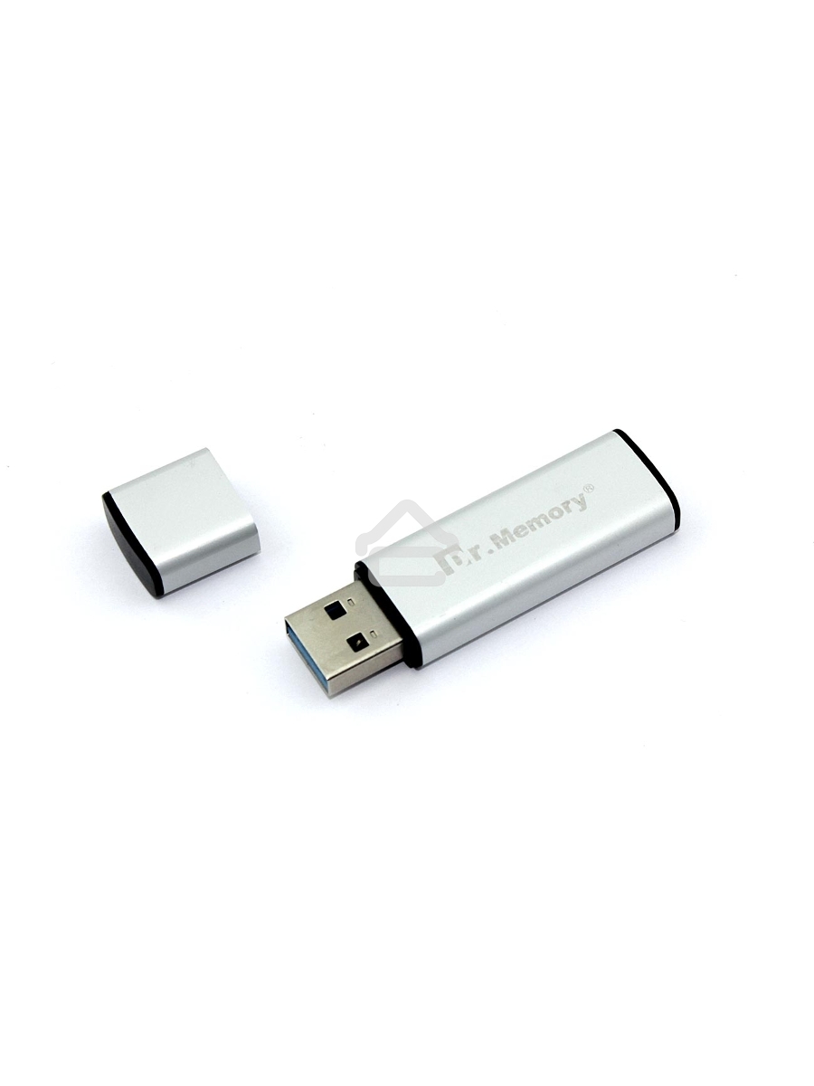Флешка USB Dr. Memory 009 16Гб, USB 3.0, серебристый