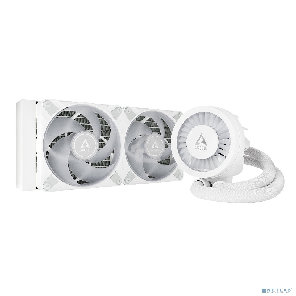 Жидкостная система охлаждения Arctic Liquid Freezer III 240 A-RGb белый, 120 мм, алюминий, 2800 об/мин, 25 дБ, 4 pin, 250 Вт