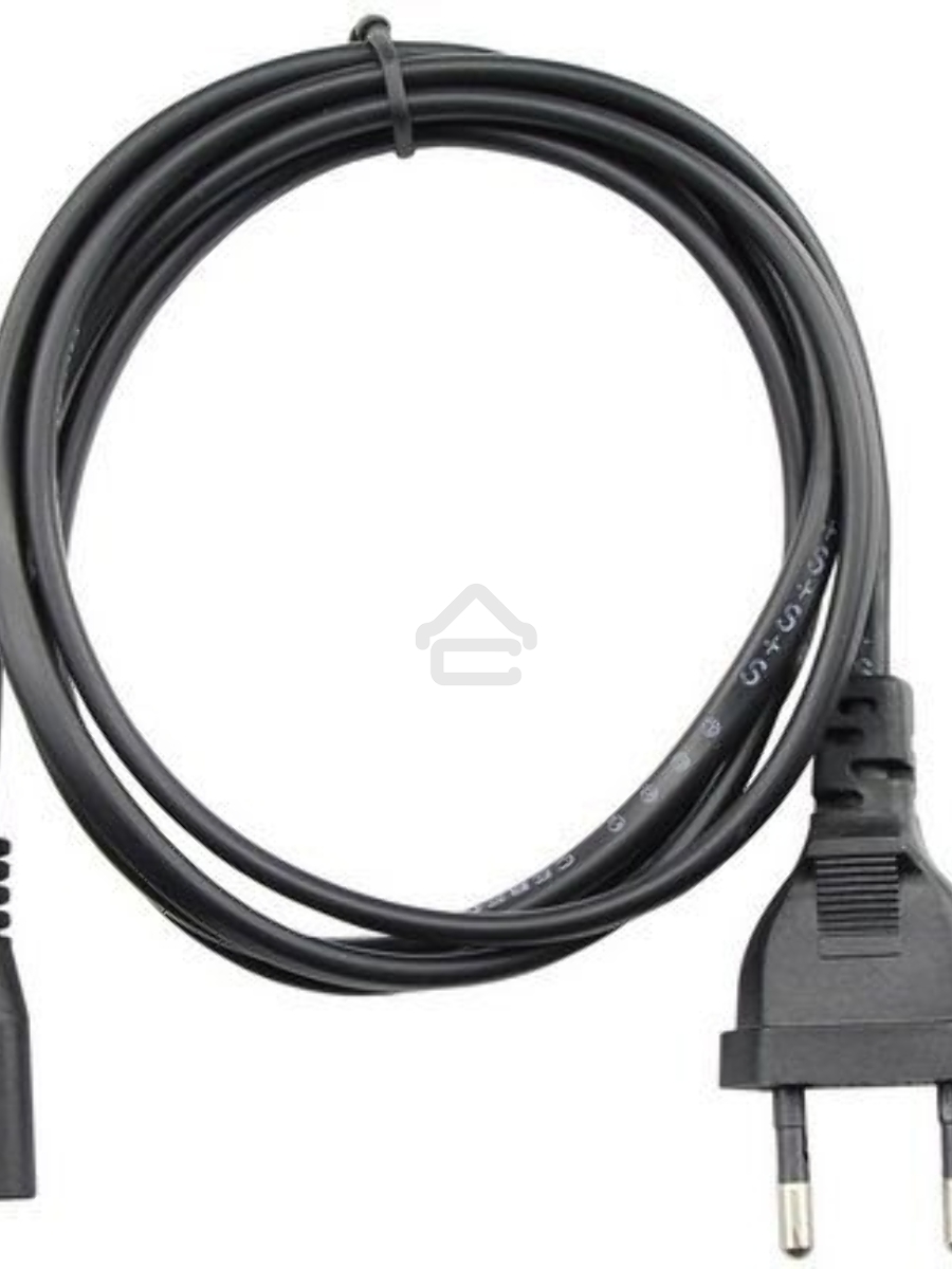 Кабель для аудио-видео техники IEC-320-C7--розетка 220V, 2-pin, 1,8м , медь, VCOM