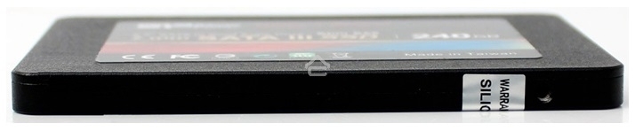 Накопитель SSD Silicon Power Slim S55, 120GB, SATA III, 2.5