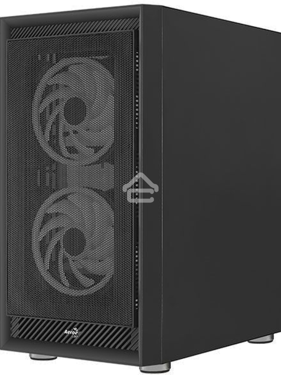 Компьютерный корпус Aerocool / Formula Graphite-G-BK-v2 черный без БП ATX 3x140mm 2xUSB3.0 audio