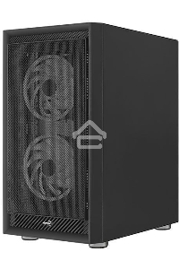 Компьютерный корпус Aerocool / Formula Graphite-G-BK-v2 черный без БП ATX 3x140mm 2xUSB3.0 audio