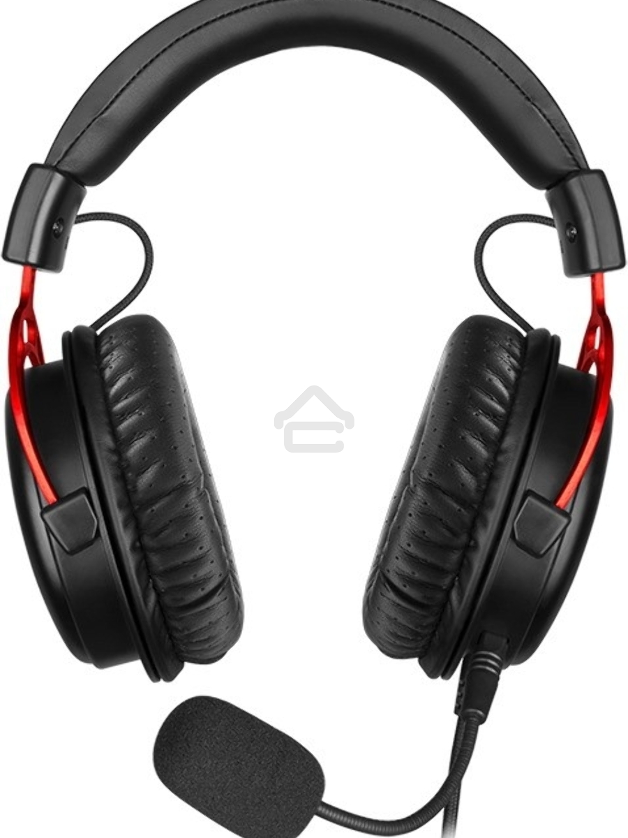 Игровые наушники SVEN AP-G1000MV с микрофоном черно-красные (mini jack O 3,5 мм (4 pin), 50 мм)