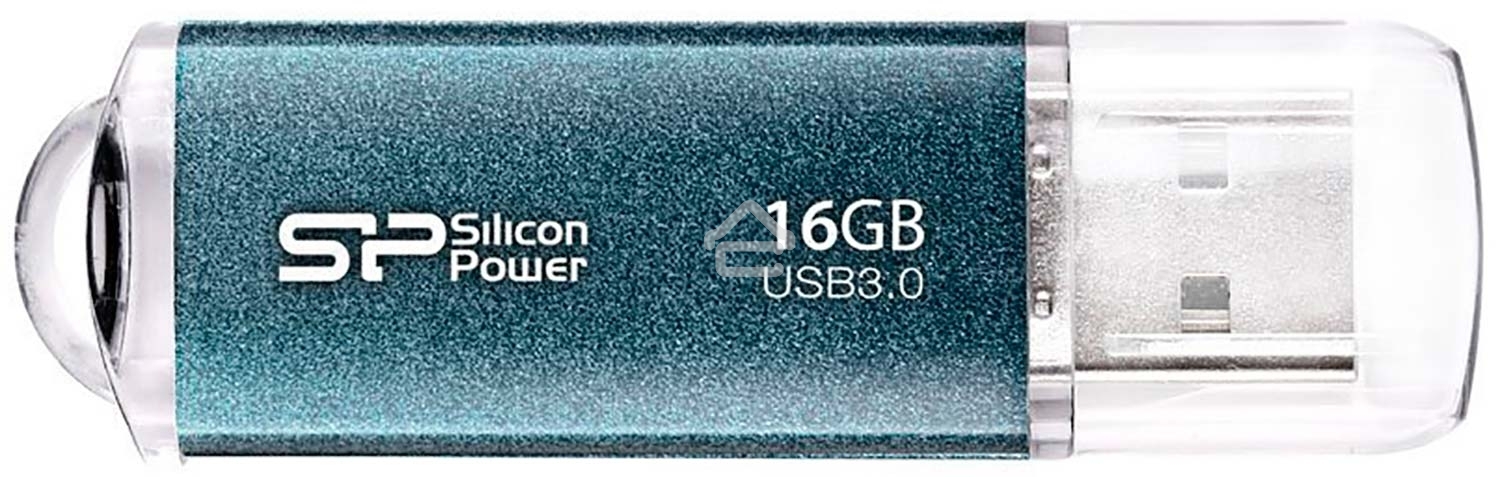 Флешка USB R/W Silicon Power 16Gb Marvel M01 SP016GBUF3M01V1B USB3.0 синий