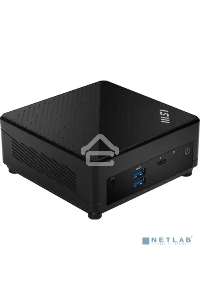 Неттоп MSI Cubi 5 12M-012XRU i7 1255U (1.7) 16Gb SSD512Gb Iris Xe noOS 2xGbitEth WiFi BT 65W черный (9S6-B0A811-264)