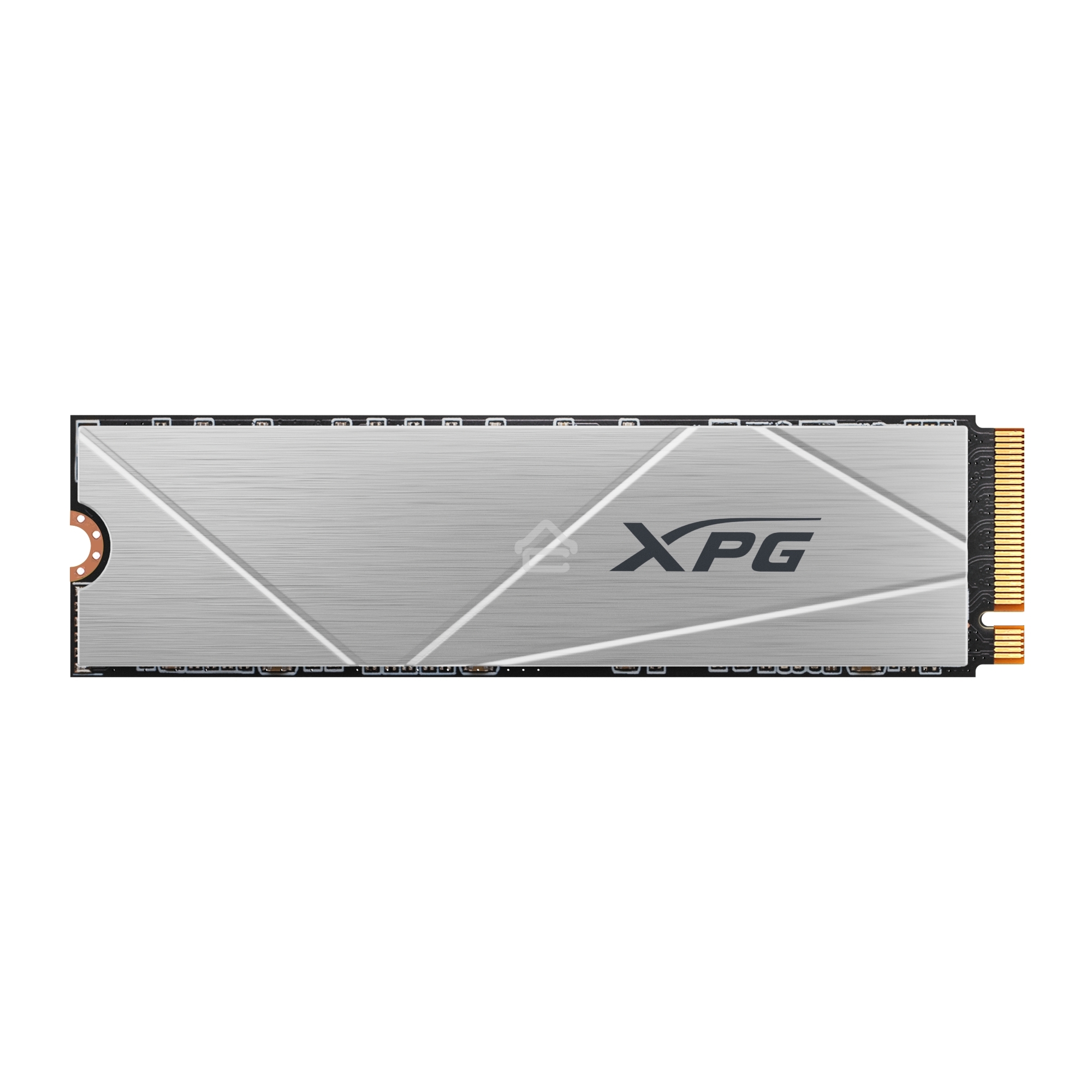 Накопитель SSD ADATA XPG GAMMIX S60, 512Gb, PCIe 4.0 x4, M.2 2280, NVMe, R/W 4700/1700, с радиатором