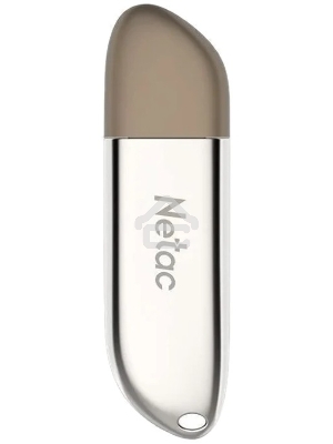 Флеш Диск Netac U352 8Gb <NT03U352N-008G-20PN>, USB2.0, с колпачком, металлическая