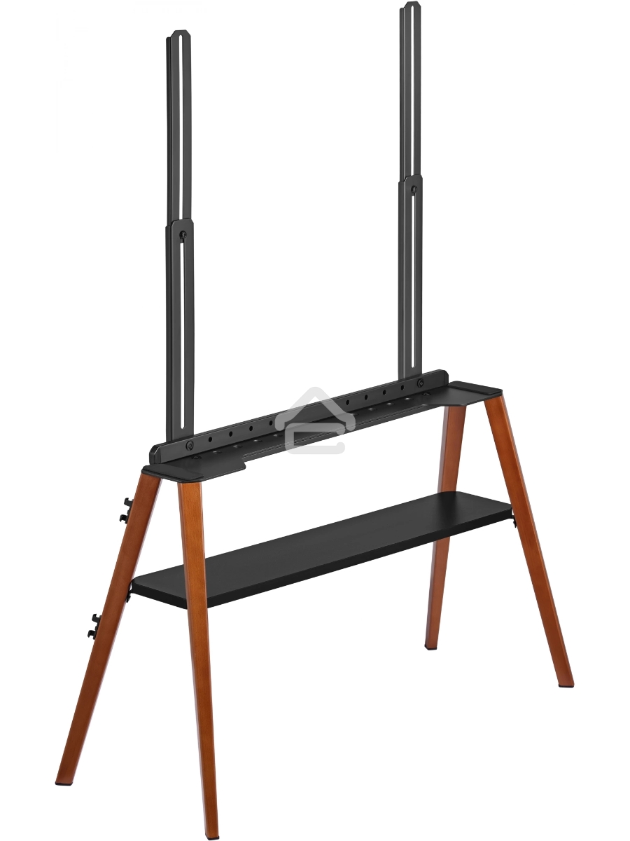 Подставка для телевизора Cactus CS-ST3647BKWN черный/орех 49