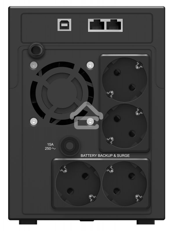 Источник бесперебойного питания Ippon Smart Power Pro II Euro 1600 960Вт 1600ВА черный