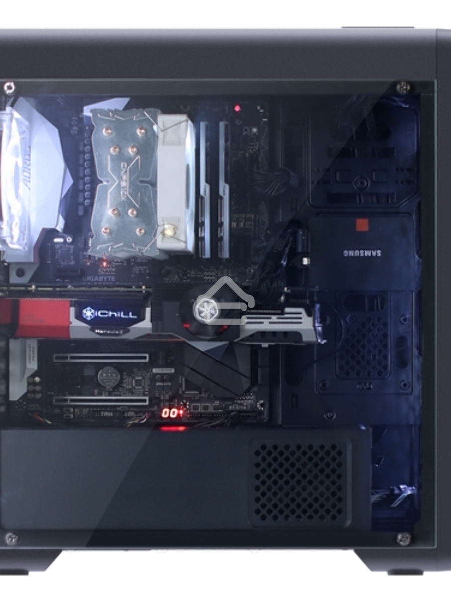 Корпус ZALMAN I3, без БП, большое боковое окно, черный,ATX