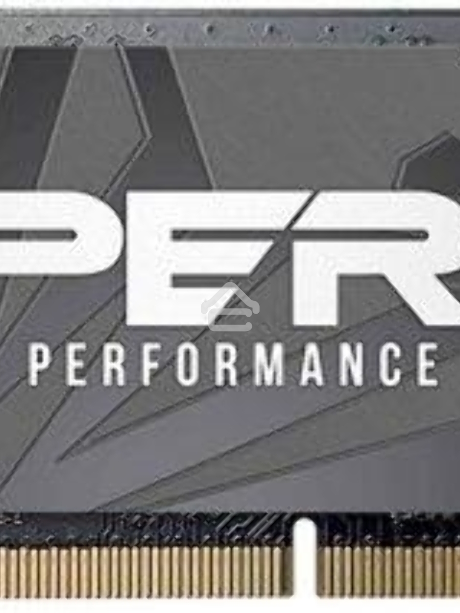 Оперативная память Patriot Viper Steel, DDR4, 8GB (1x8GB), 3200MHz, CL22, с радиатором, черный, SO-DIMM