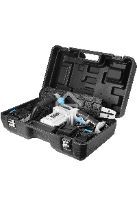 Пила цепная аккумуляторная в кейсе DEKO DKCHS 40 PRO [063-4357] { 2х20В, 2x4.0Ач, 2 з/у }