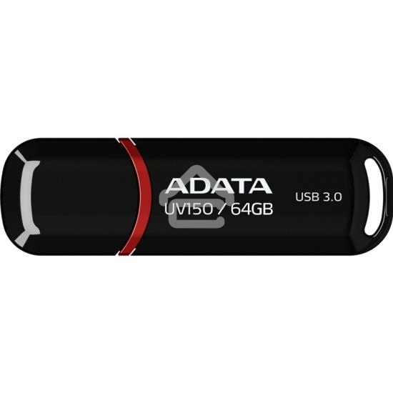 Флэш диск ADATA Flash Drive 64GB UV150 USB3.0, BLACK