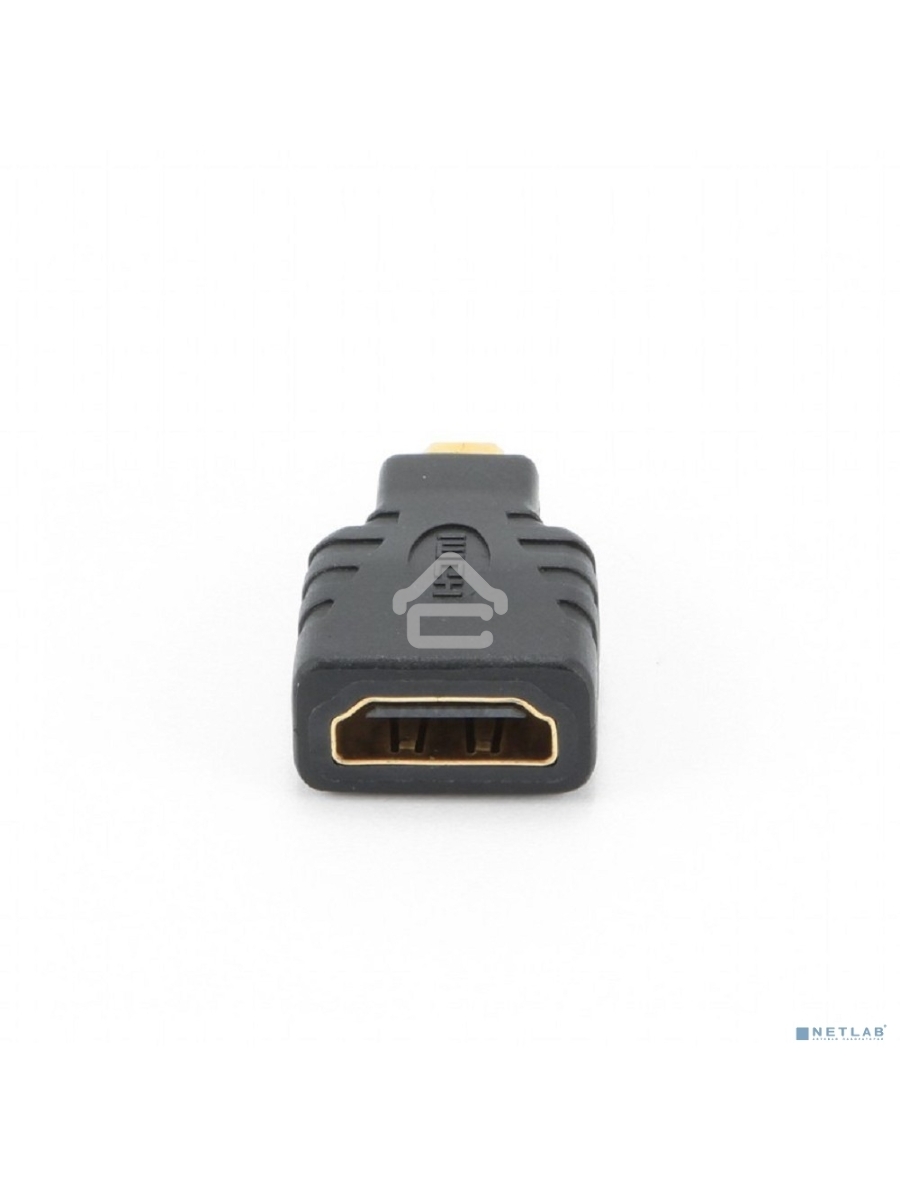 Переходник Gembird Переходник HDMI-microHDMI 19F/19M, золотые разъемы, пакет