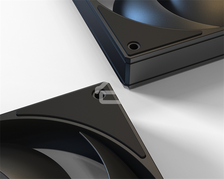 Вентилятор для корпуса ID-Cooling AS-140-K черный, 140 мм, 1800 об/мин, 24.9 дБ, 4 pin