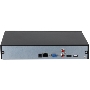 Видеорегистратор 4-канальный IP Dahua 4K и H.265+, ИИ Входящий поток до 80Мбит/с; сжатие: H.265+, H.265, H.264+, H.264, MJPEG; разрешение записи до 12Мп; накопители: 1 SATA III до 20Тбайт; воспроизвед
