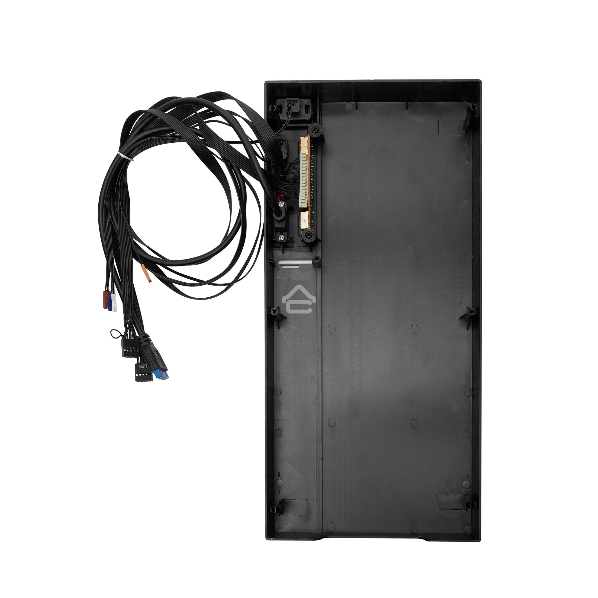 Компьютерный корпус Minitower Exegate BAA-103 Black, mATX, <без БП>, 2*USB, Audio