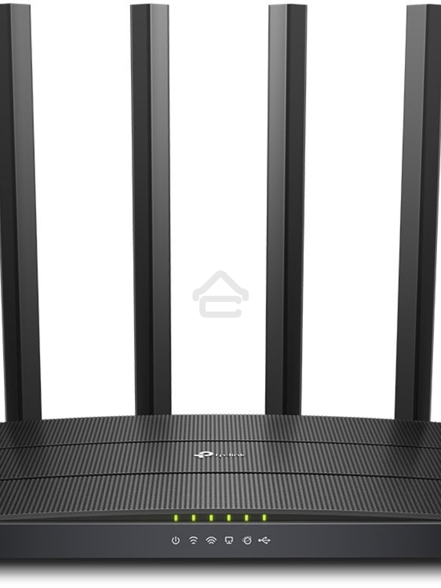 Роутер беспроводной TP-Link Archer C6U AC1200 10/100/1000BASE-TX/4G ready черный
