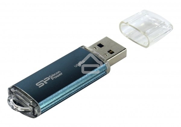 Флешка USB R/W Silicon Power 16Gb Marvel M01 SP016GBUF3M01V1B USB3.0 синий