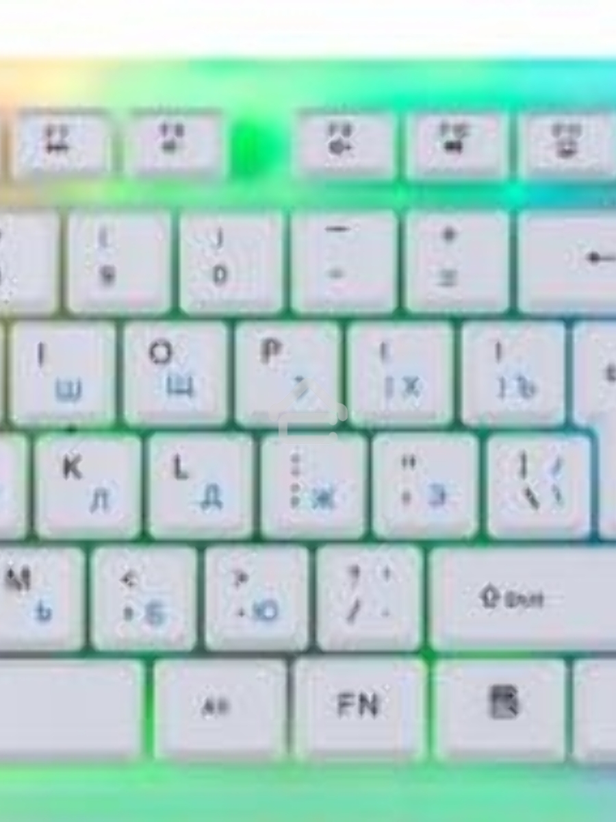 Клавиатура Defender White GK-172 проводная, USB, белый