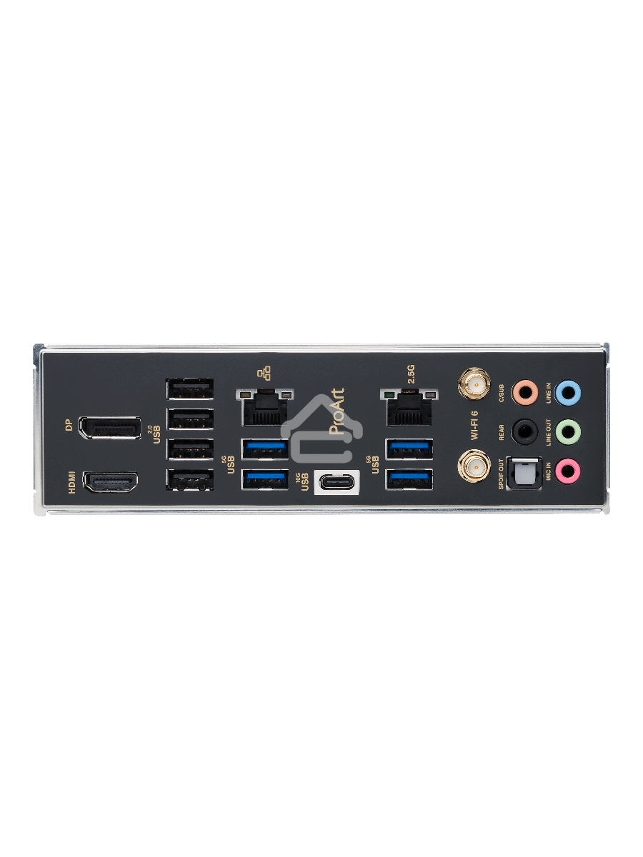 Материнская плата ASUS ProArt B760-CREATOR WIFI, LGA 1700, Intel B760, 4xDDR5, 4xSATA, 3xM.2, 1xPCI-E 5.0 x16, 1xPCI-E 4.0 x4, 1xDP, 1xHDMI, 2x2.5Gb LAN, 4xUSB-A, 1xUSB-C, 5x3.5 мм, 7.1, Standard-ATX