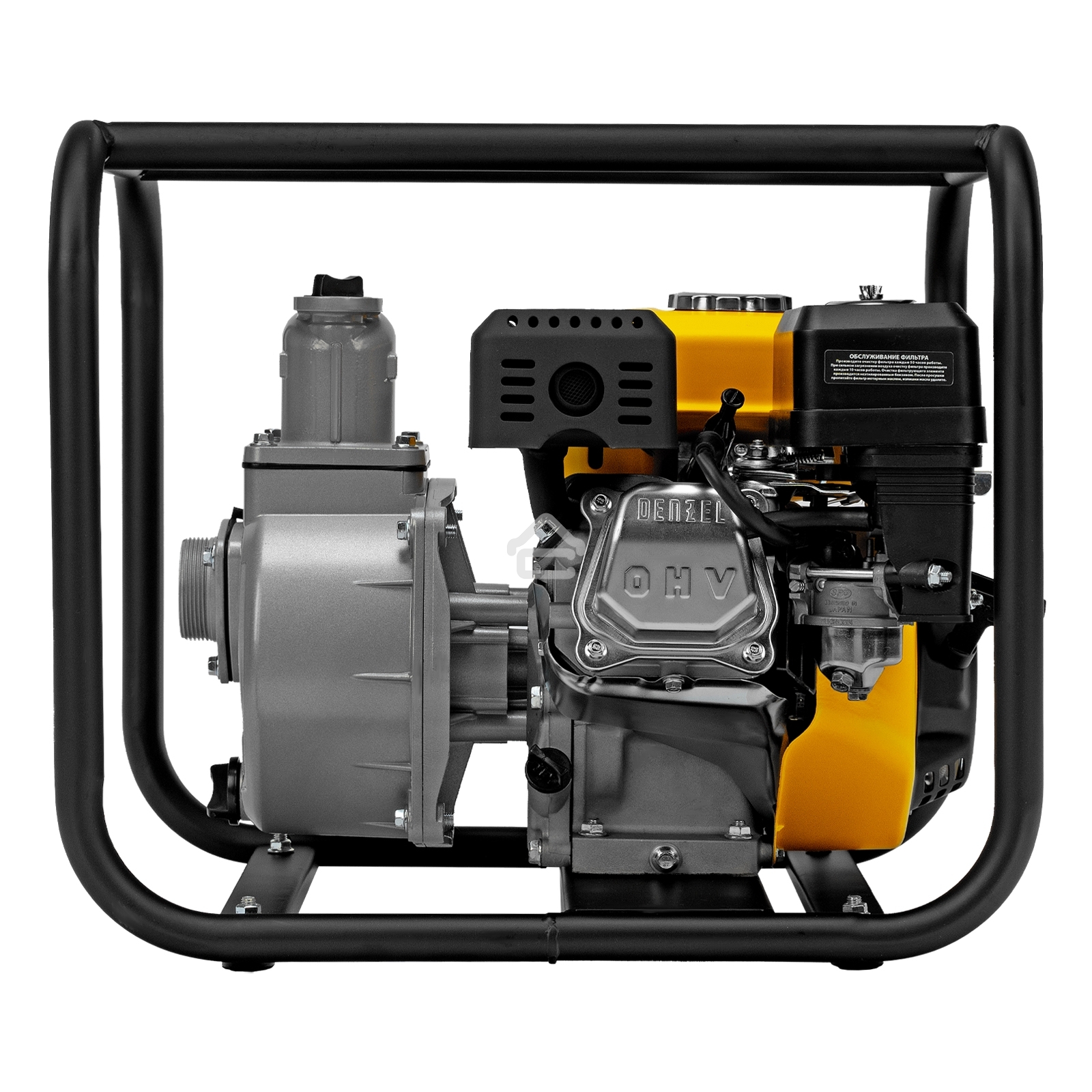 Мотопомпа бензиновая для чистой воды Denzel PX-50, 7 л.с., 2