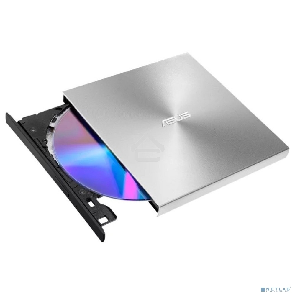 Привод DVD-RW Asus SDRW-08U9M-U серебристый USB slim ultra slim M-Disk Mac внешний RTL
