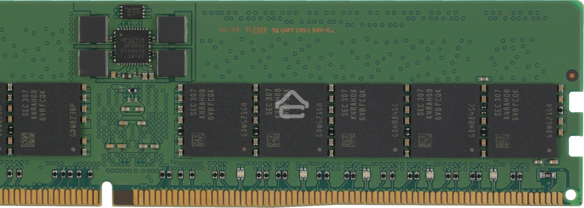 Оперативная память Samsung, DDR5, 32Gb (1x32Gb), 4800MHz, CL40, ECC, RDIMM, OEM