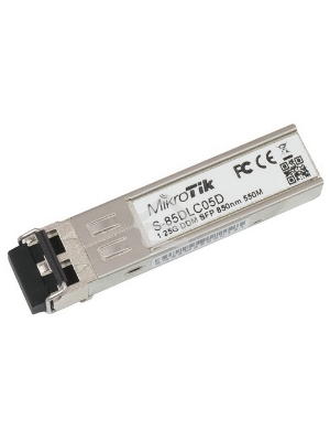 Сетевое оборудование Mikrotik S-85DLC05D SFP module 1.25G MM 550m 850nm