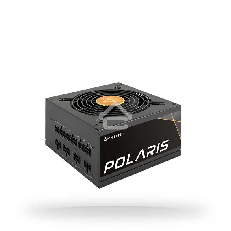 Блок питания Chieftec Polaris PPS-750FC, 750Вт, 80 PLUS Gold, 120мм, модульный, черный