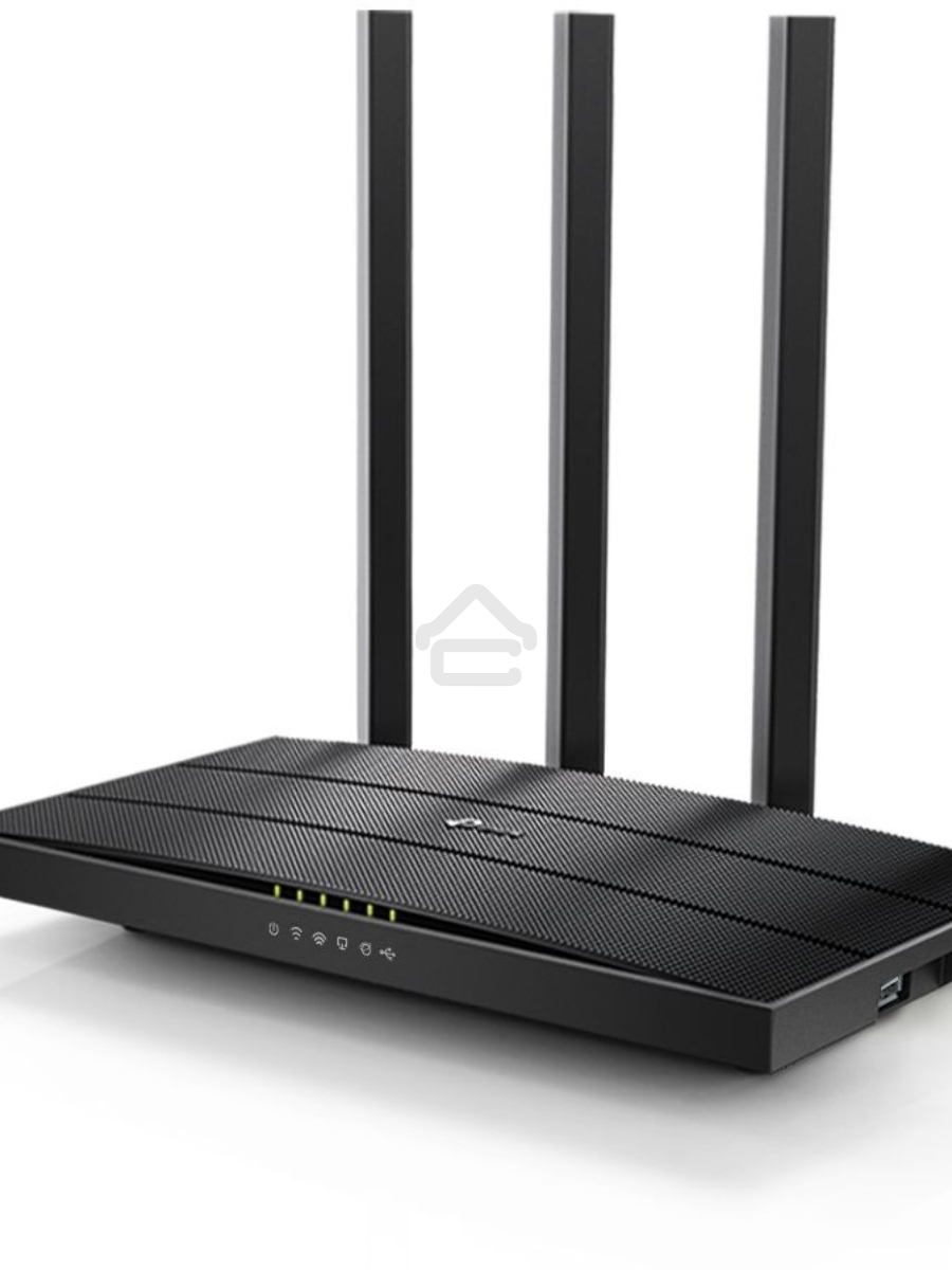 Роутер беспроводной TP-Link Archer C6U AC1200 10/100/1000BASE-TX/4G ready черный