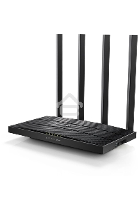 Роутер беспроводной TP-Link Archer C6U AC1200 10/100/1000BASE-TX/4G ready черный