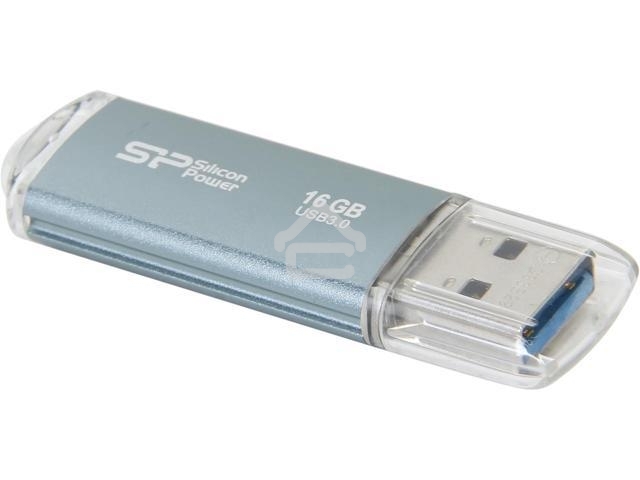 Флешка USB R/W Silicon Power 16Gb Marvel M01 SP016GBUF3M01V1B USB3.0 синий