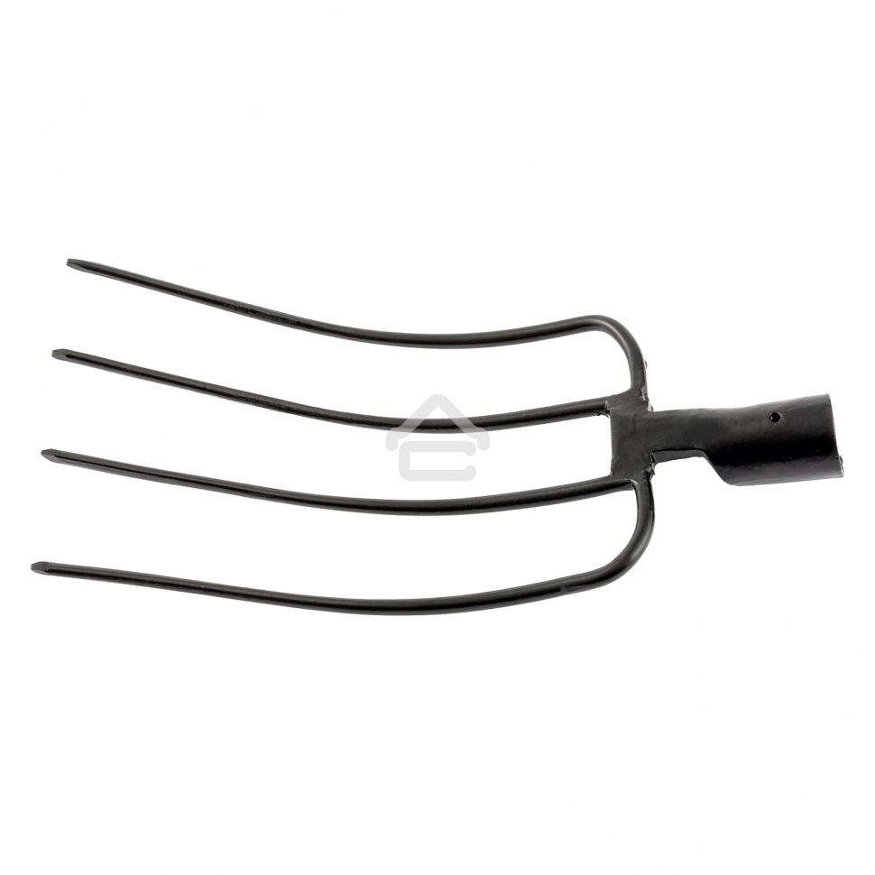 Вилы Сибртех 4-х рогие, сенные, 205х305 мм, кованые, без черенка