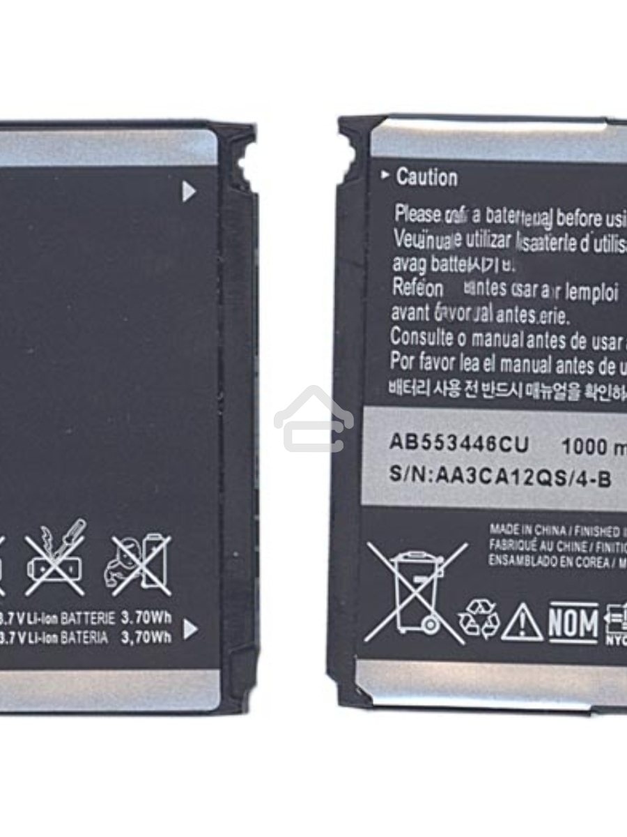 Аккумуляторная батарея AB553446CU для Samsung SGH-A767/F480/F488 3.7V 3.7Wh